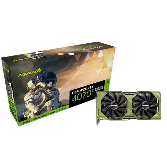 Manli GeForce RTX™ 4070 Ti SUPER 16GB