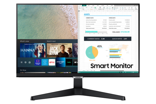 24" M50A FHD Smart Monitor with Streaming TV in Black SMART Monitor