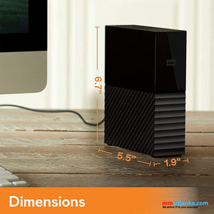 WD 4TB My Book Desktop External Hard Drive - USB 3.0