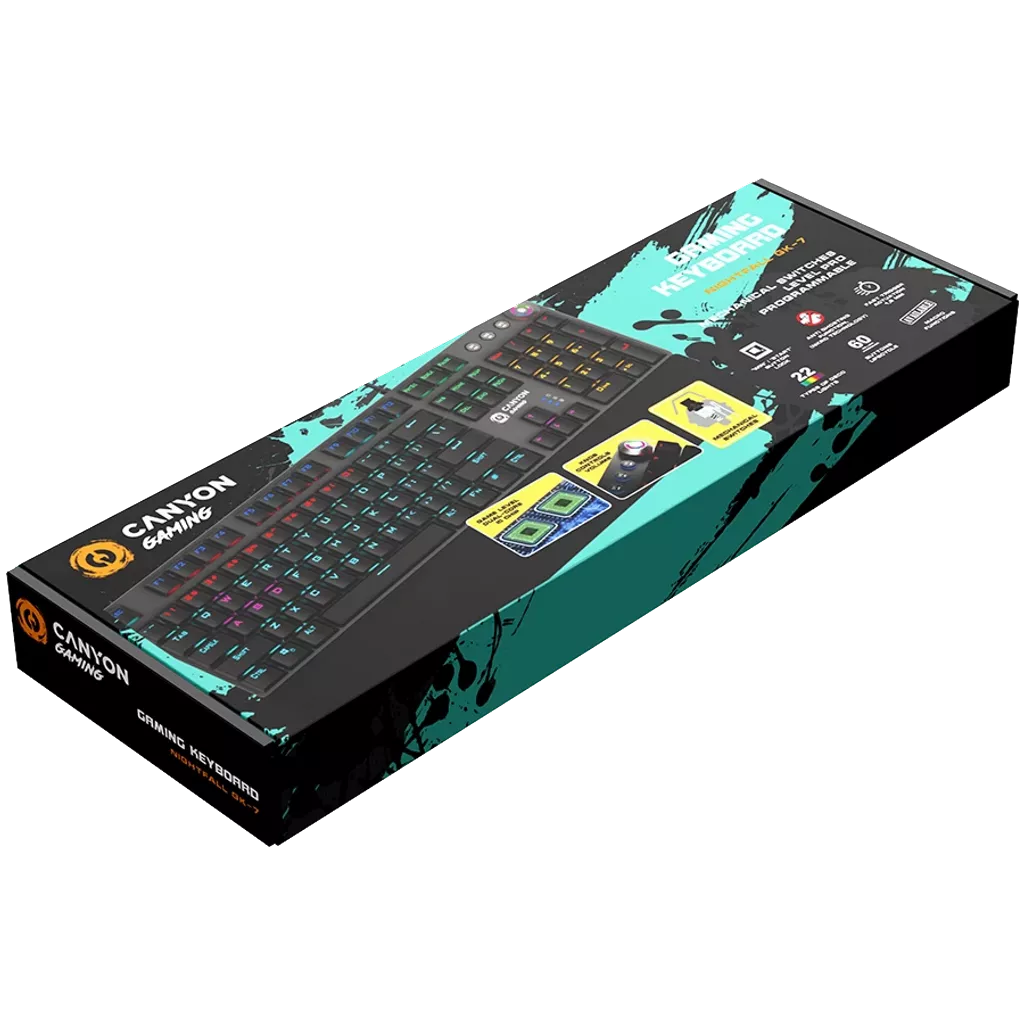 Mechanical Gaming Keyboard Nightfall GK-7