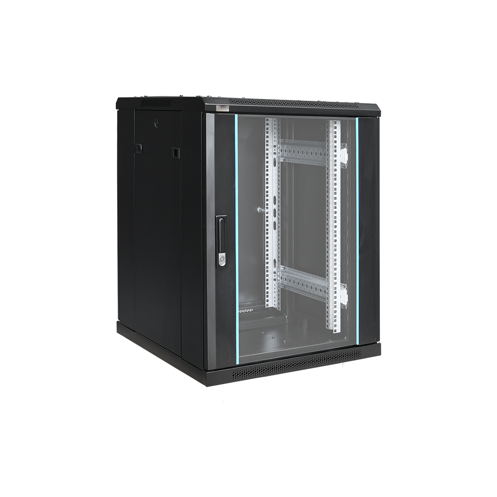 Rack – Single section wall mounted cabinet 18U 600X600