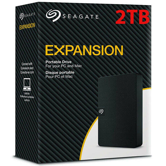 SEAGATE EXTERNAL HARD DRIVESEAGATE EXPANSION 2TB  SEAGATE EXPANSION 2TB EXTERNAL HARD DRIVE