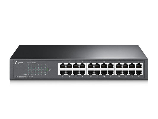 TL-SF1024D | 24-port 10/100Mbps Desktop/Rackmount Switch