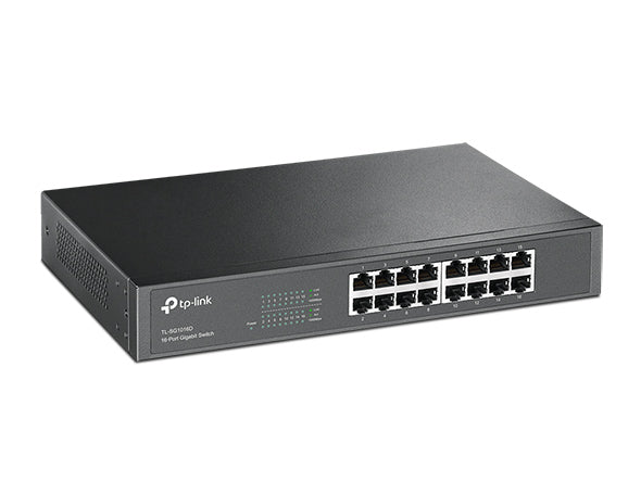 TL-SG1016D- 16-Port Gigabit Desktop/Rackmount Switch