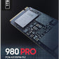 SAMSUNG 980 PRO SSD 1TB PCIe 4.0 NVMe Gen 4
