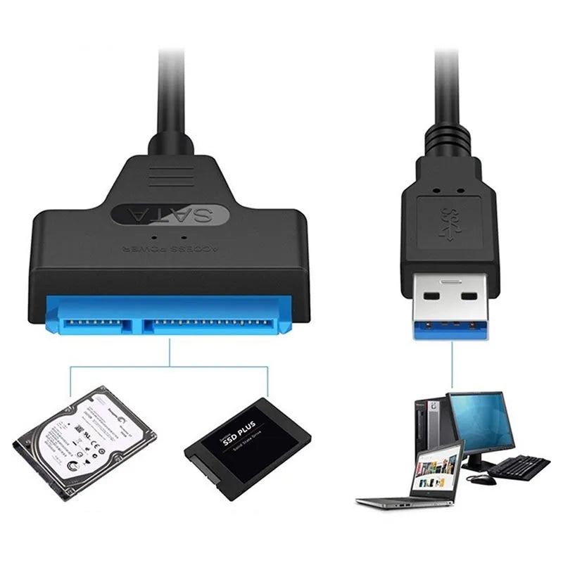 USB 3.0 SATA III ADAPTER CABLE W25CE01