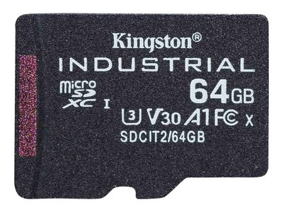 Kingsto - Flash Memory Card - 64 GB - microSDXC UHS-