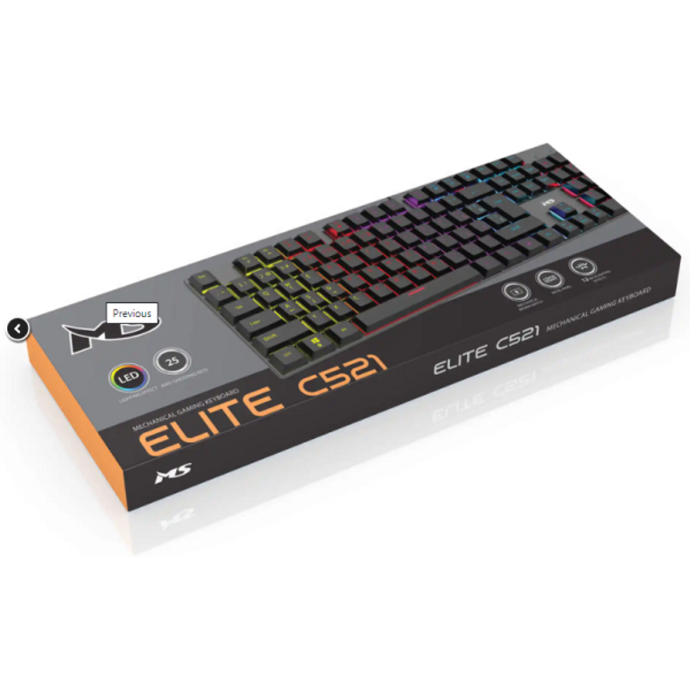 Tastierë MS Elite C521 Mechanical Gaming Keyboard