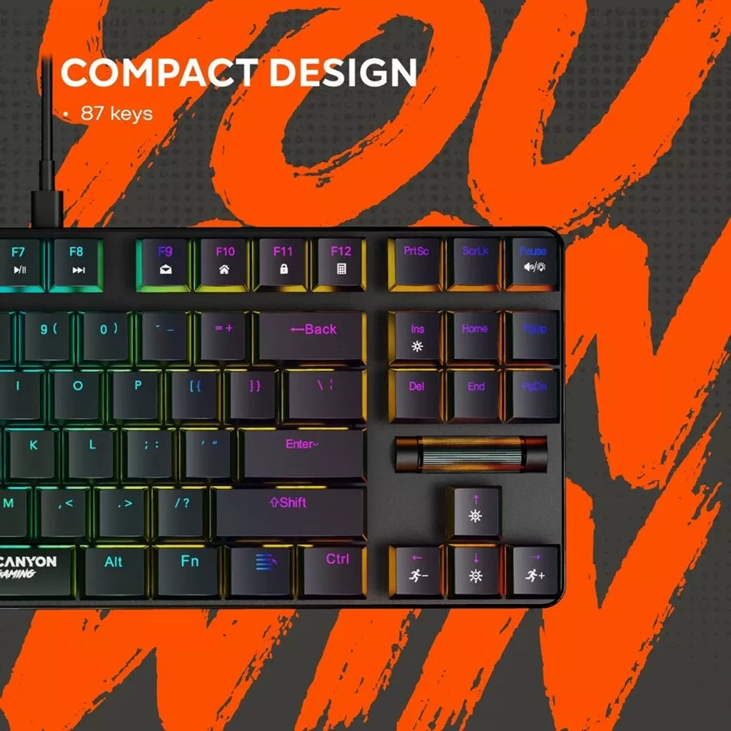 CANYON Gaming keyboard Cometstrike TKL GK-50