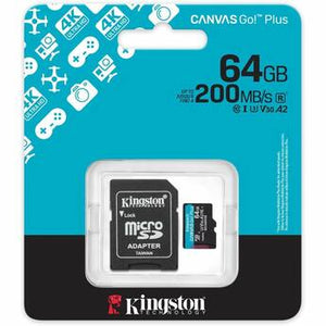 Kingston - Canvas Go! Plus 64 GB 200MB