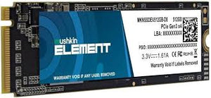 Mushkin SSD Element - 512GB - M.2 2280 - PCIe 3.0 x4 NVMe