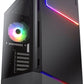 Kasë Cougar Cougar MX360 RGB Midi Towere zezë, Midi Tower