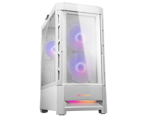 Kasë COUGAR DUOFACE RGB Mid Tower Case  White