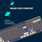 Canyon Wireless keyboard HKB-W03 CNS-HKBW03DG Grey