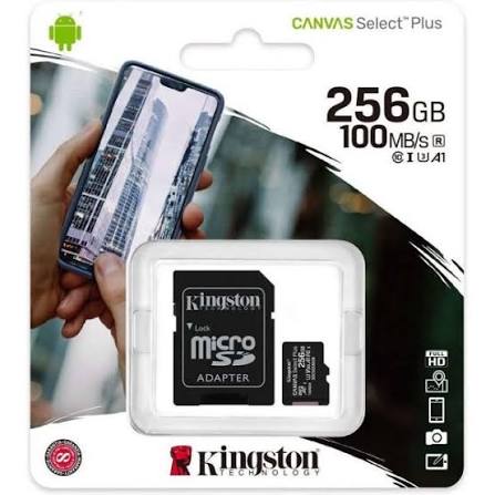 256GB Kingston MICRO-SDXC Memory Card
