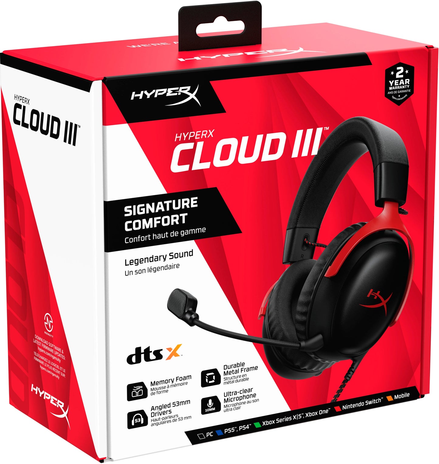 HyperX Cloud III Wireless - Gaming Headset