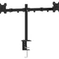 Adjustable desk 2-display mounting arm (tilting), 13”-27”, up to 7 kg