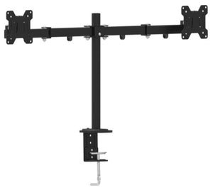 Adjustable desk 2-display mounting arm (tilting), 13”-27”, up to 7 kg