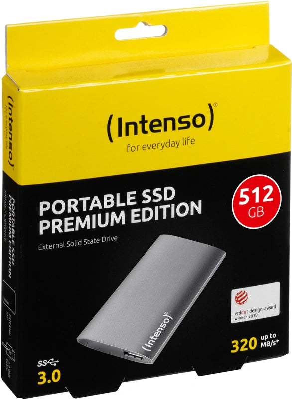 Intenso Portable SSD Premium 512GB 320MB/s