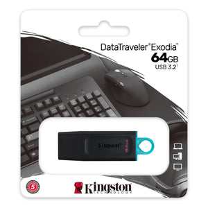 Kingston DataTraveler Exodia 64GB USB FLASH DRIVE