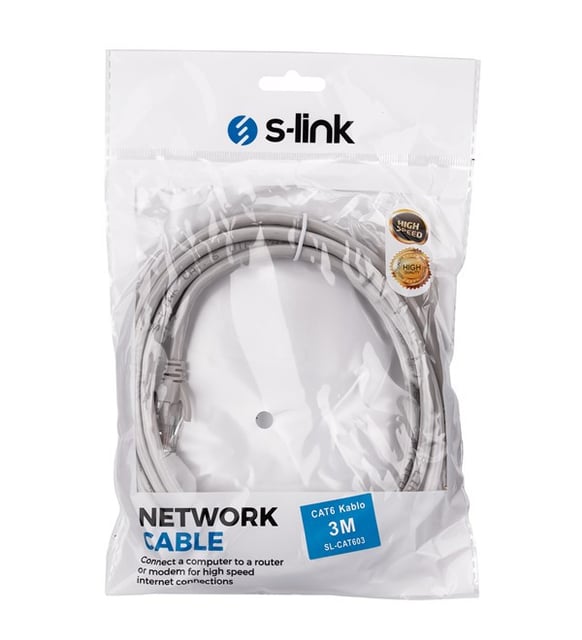 S-Link Sl-Cat603 3M Cat6/Utp