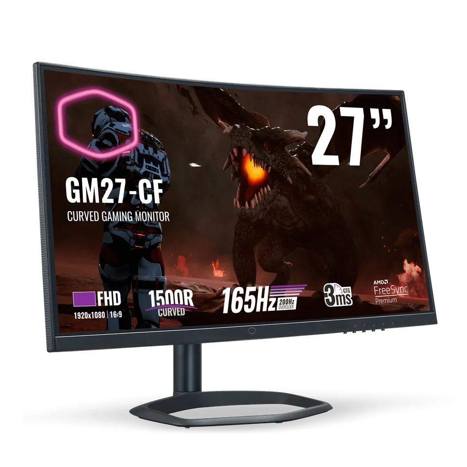 Cooler Master GM27-CF 27" 16:9 165 Hz Curved VA Gaming