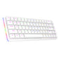 Rampage REBEL White Gaming Keyboard