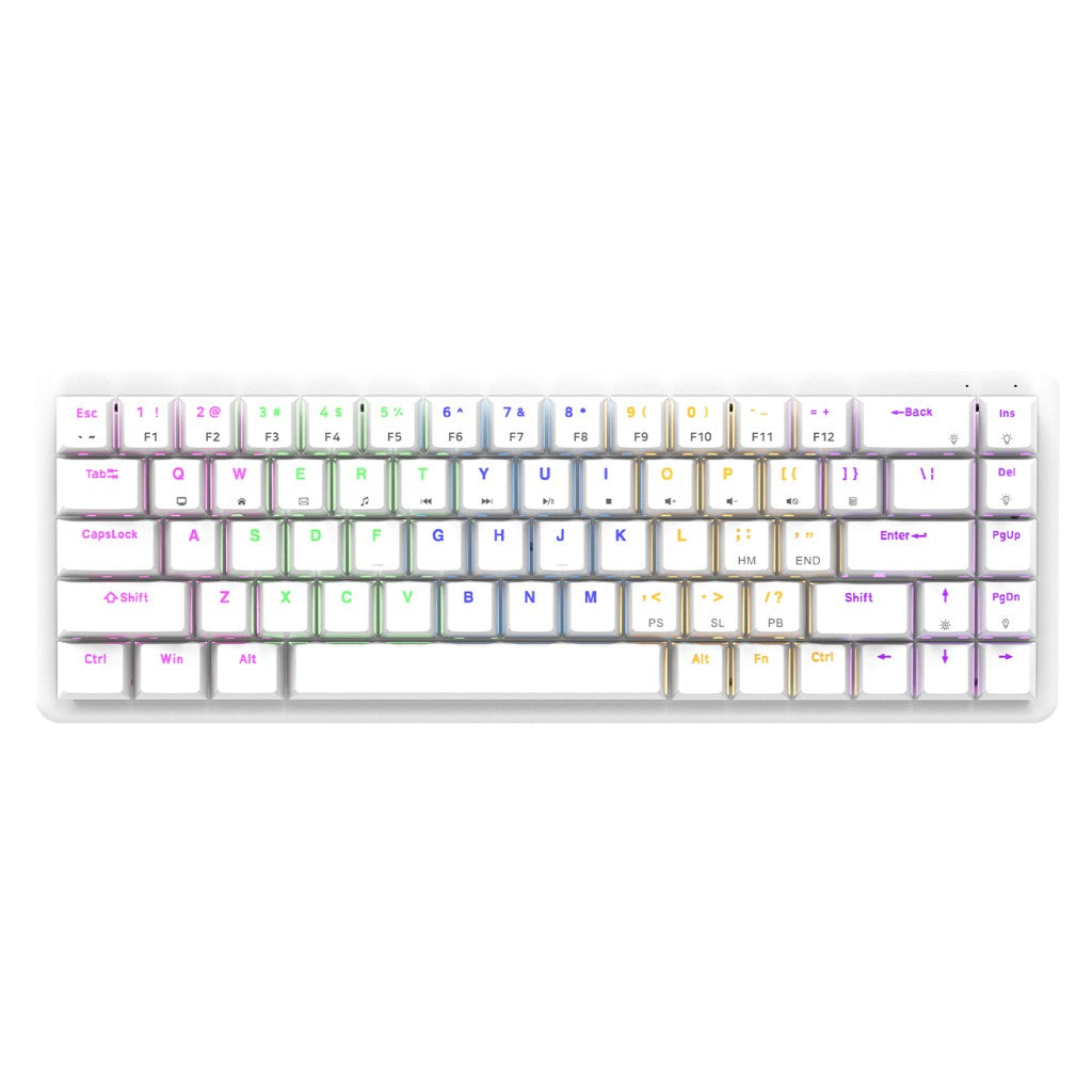 Rampage REBEL White Gaming Keyboard